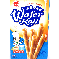 YOYO.casa 大柔屋 - I MEI Wafer Roll Vanilla Flavor,72g 