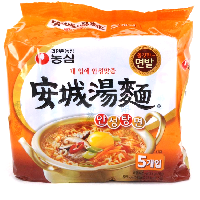 YOYO.casa 大柔屋 - Nong Shim An Sung Soup Noodle,125g*5 
