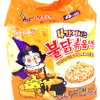 YOYO.casa 大柔屋 - Samyang Hot Chicken Four Cheese Stir Ramen,4*145g 