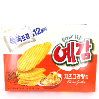 YOYO.casa 大柔屋 - Orion Yegam Potato Chips Box Cheese Flavour,204g 