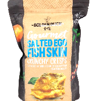 YOYO.casa 大柔屋 - GD salted egg yolk fish skin crunchy crisps,105g 