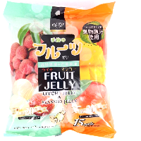 YOYO.casa 大柔屋 - Fruit Jelly Litchi Mango Flavor,300g 