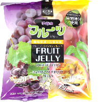 YOYO.casa 大柔屋 - Fruit Jelly Grape Passion Fruit Flavor,300g 