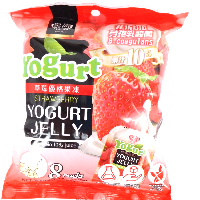YOYO.casa 大柔屋 - Royal Family Yogurt Jelly Strawberry Flavor,160g 
