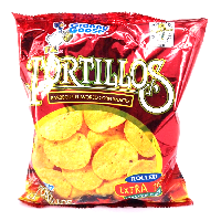 YOYO.casa 大柔屋 - Tortillos Corn Snacks Barbeque Flavour,100g 