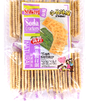 YOYO.casa 大柔屋 - CEO House High Calcium Soda Crackers Seaweed Flavour,270g 