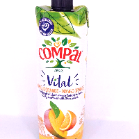 YOYO.casa 大柔屋 - COMPAL Mango Orange Juice,1L 