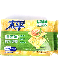 YOYO.casa 大柔屋 - Pacific Spring Onion Soda Cracker,100g 