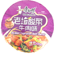 YOYO.casa 大柔屋 - Kang Shi Fu Pickled Vegetables Beef Flavor,122g 