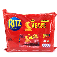YOYO.casa 大柔屋 - RITZ Crackers cheese Flavoured,9s*27g YOYO.casa 大柔屋 - RITZ Crackers cheese Flavoured,9s*27g