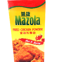 YOYO.casa 大柔屋 - Mazola Fried Chicken Powder Hot And Spicy Flavor,210g 