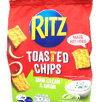 YOYO.casa 大柔屋 - Ritz Toasted Chips Sour Cream And Onio Flavor,229G YOYO.casa 大柔屋 - Ritz Toasted Chips Sour Cream And Onio Flavor,229G