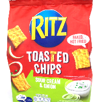 YOYO.casa 大柔屋 - Ritz Toasted Chips Sour Cream And Onio Flavor,229G 