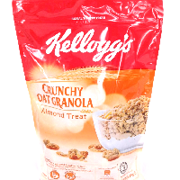 YOYO.casa 大柔屋 - Kelloggs Crunchy Oat Granola Almond Treat,380g 