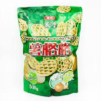 YOYO.casa 大柔屋 - Hwa Yuan Honeycomb Potato Chips Sour Cream  Onion Flavor,500g 