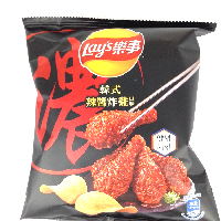YOYO.casa 大柔屋 - Lays Korean Chili Sauce Fried Chicken Flavor Chips,43g 