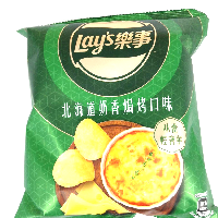 YOYO.casa 大柔屋 - Lays Chips Hokkaido Creamy Baked Flavor,43g 