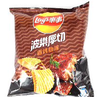 YOYO.casa 大柔屋 - Lays Chips Grilled Ribs Flavours,43g 