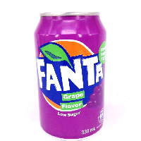 YOYO.casa 大柔屋 - FANTA Grape Flavoured Soda,330ml 