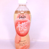 YOYO.casa 大柔屋 - 伊藤園vivits蜜桃梳打飲品,450ml 