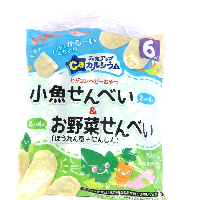 YOYO.casa 大柔屋 - Pigeon元氣高鈣米餅(小魚 野菜),2枚*4袋 
