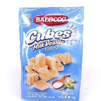 YOYO.casa 大柔屋 - Balocco Cubes Milk Vanilla Wafers,250g 