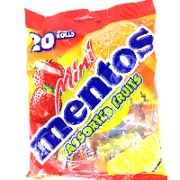 YOYO.casa 大柔屋 - Mentos Mini Assorted Fruit Flavours,200g 