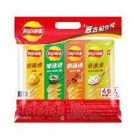 YOYO.casa 大柔屋 - Lays Potato Chips Combination Pack,60g*4 