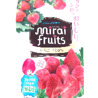 YOYO.casa 大柔屋 - Mirai Fruits Dried Strawberries,12g 