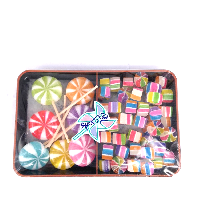 YOYO.casa 大柔屋 - Assorted colorful handmade pinwheel lollipops,100g YOYO.casa 大柔屋 - Assorted colorful handmade pinwheel lollipops,100g
