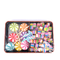 YOYO.casa 大柔屋 - Assorted colorful handmade pinwheel lollipops,100g 
