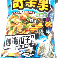 YOYO.casa 大柔屋 - Pea Crackers Fried sea melon seeds Flavor,190g YOYO.casa 大柔屋 - Pea Crackers Fried sea melon seeds Flavor,190g
