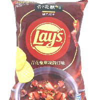 YOYO.casa 大柔屋 - Lays Spicy Hot Pot Flavor with Green Sichuan Pepper Potato Chips,81g YOYO.casa 大柔屋 - Lays Spicy Hot Pot Flavor with Green Sichuan Pepper Potato Chips,81g