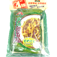 YOYO.casa 大柔屋 - WO MEI Sliced Mustard Tuber,70g*4 YOYO.casa 大柔屋 - WO MEI Sliced Mustard Tuber,70g*4
