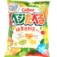 YOYO.casa 大柔屋 - Calbee Heart-shaped Vegetable Shortbread,50g 