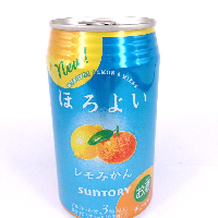 YOYO.casa 大柔屋 - 三得利果味蘇打氣泡酒 檸檬和橘子,350ml 
