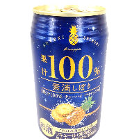 YOYO.casa 大柔屋 - 鮮優榨菠蘿果汁氣泡酒,350ml 