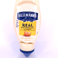 YOYO.casa 大柔屋 - Hellmanns Real Mayonnaise Squeeze,430mL 