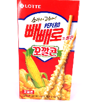 YOYO.casa 大柔屋 - Lotte Kokkai Corn Pepero Biscuit Stick,35g 