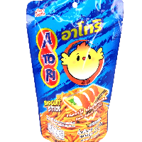 YOYO.casa 大柔屋 - Crispy Sushi Salmon Flavoured Stick Biscuit Atori Brand,25g 