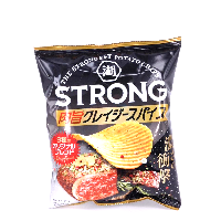 YOYO.casa 大柔屋 - 湖池屋 Strong香辛牛肉味薯片,53g 