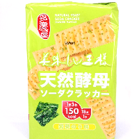 YOYO.casa 大柔屋 - Natural Yeast Soda Cracker (Seaweed Flavour),540g 