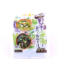 YOYO.casa 大柔屋 - VEGE MISO SOUP Vegetable and Seaweed Miso Soup　Veg,125g 