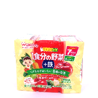 YOYO.casa 大柔屋 - Apple Flavor Vegetable Drink with Iron for babies from 7 months,125ml*3 