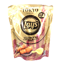 YOYO.casa 大柔屋 - Lays Mentaiko Chicken Skewer Flavored Potato Chips,189g 