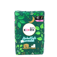 YOYO.casa 大柔屋 - Kotex Herbal Soft Night Use Sanitary Napkin 41cm,41cm 