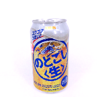 YOYO.casa 大柔屋 - Kirin Nodogoshi Nama Beer-like Alcoholic Drink 350ml Alc.5%,350g 