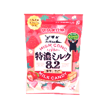YOYO.casa 大柔屋 - UHA 味覺特濃8.2草莓牛奶糖,75g 
