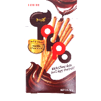 YOYO.casa 大柔屋 - Lotte toppo chocolate biscuit sticks,40g 
