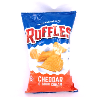 YOYO.casa 大柔屋 - Ruffles Cheddar and Sour Cream,184.2g YOYO.casa 大柔屋 - Ruffles Cheddar and Sour Cream,184.2g